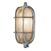 David Hunt Lighting Admiral Small Bulkhead Nickel ADM5238